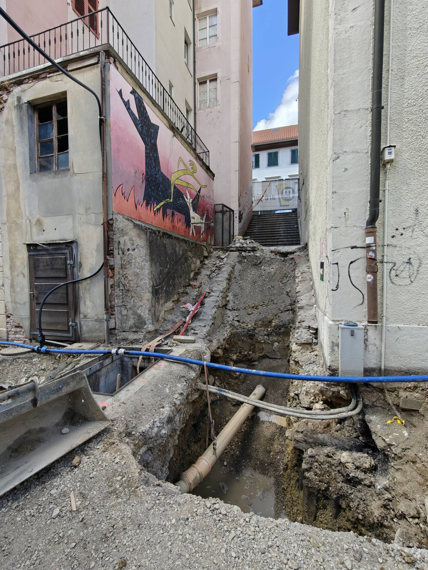 Chantier Rue Basse - Rue Francillon