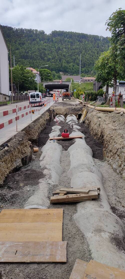 Nouvelle phase des travaux