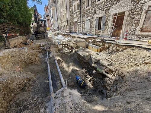 Chantier Rue Basse - Rue Francillon