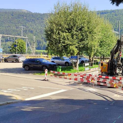 Suite et fin des travaux  Mise en place d’un nouveau collecteur d’eaux  usées à la rue de Chatillon 